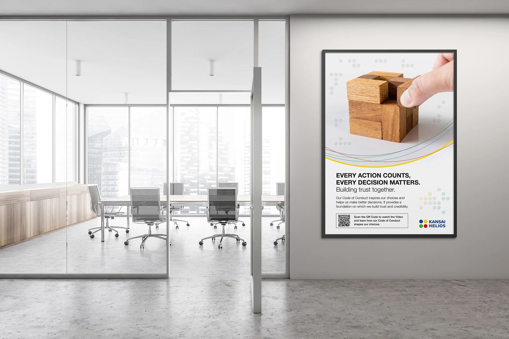 Compliance Month Poster 2024 Mockup - Inconcepts Template