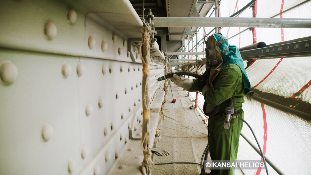 corrosion protection for a steel bridge