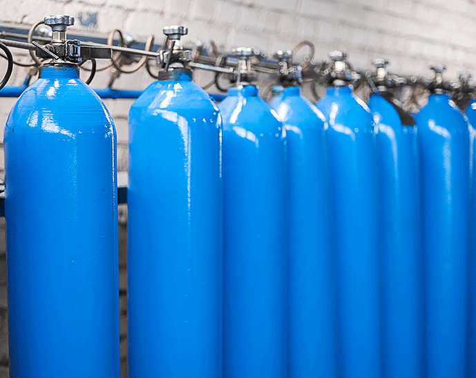 shutterstock_1224733819 blue oxygen tanks